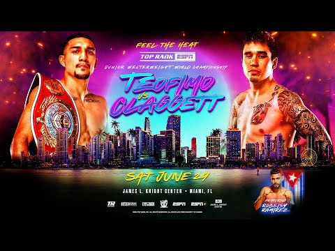 Teofimo Lopez vs Steve Claggett | OFFICIAL SPOT