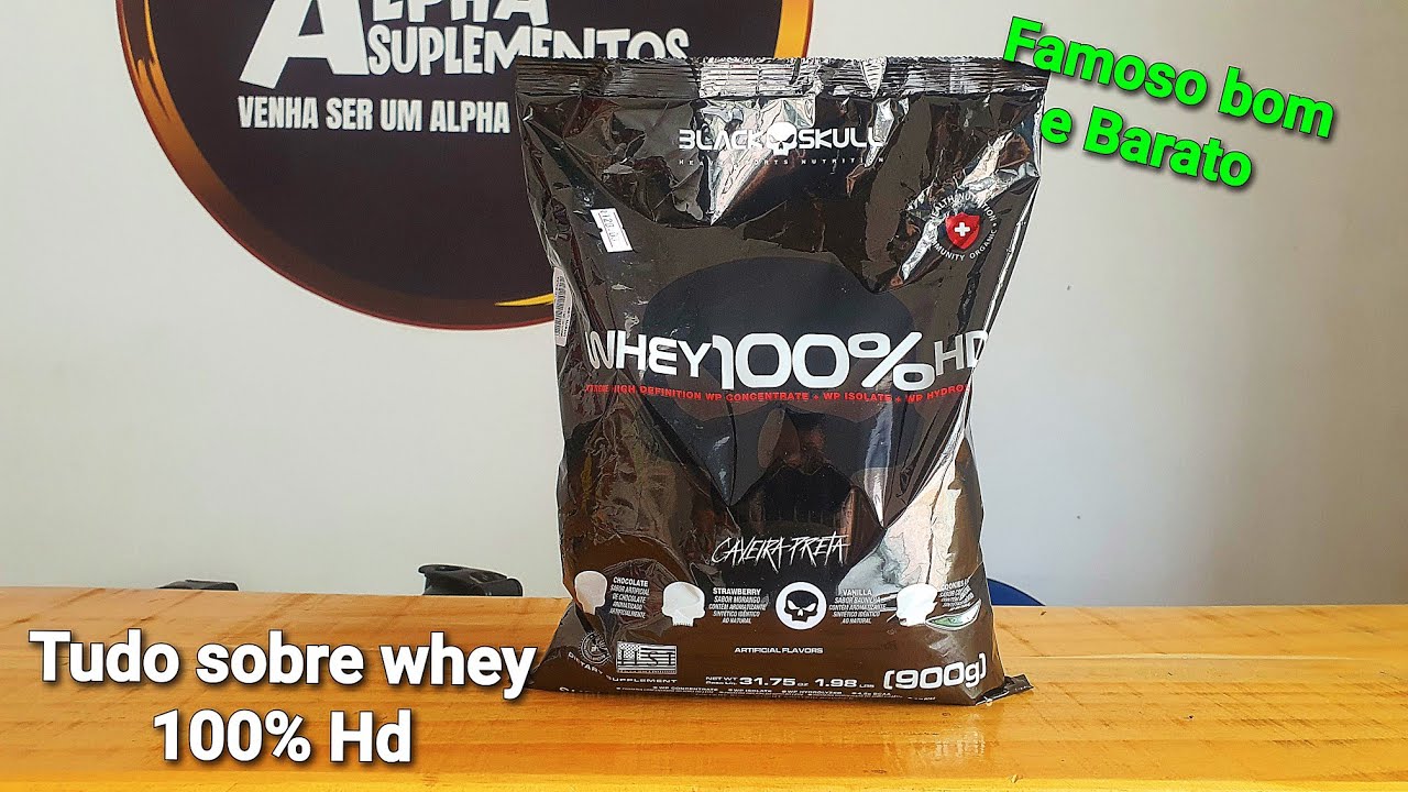 Tudo o que você precisa saber sobre o Whey 100% HD da Black Skull