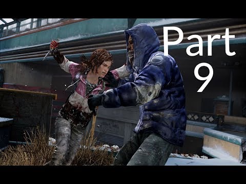 The Last of Us Left Behind Walkthrough Part 9 - Ellie vs Hunter Army (DLC)