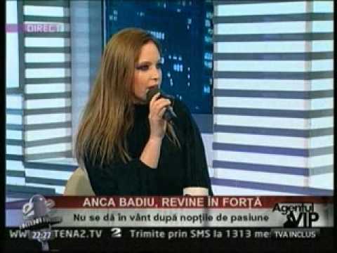 Anca Badiu - la Agentul VIP