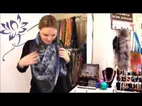 Der Wasserfall - *1001 Bindetechniken für Tücher/Schals by majana*