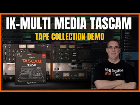 IK-MULTIMEDIA Tascam Tape Collection | Demo & Review