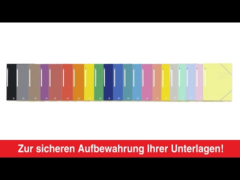 Artikelvideo 1 für OXFORD Schnellhefter TOP FILE+ Karton blau DIN A4, 1 St., Artikelnummer 313621