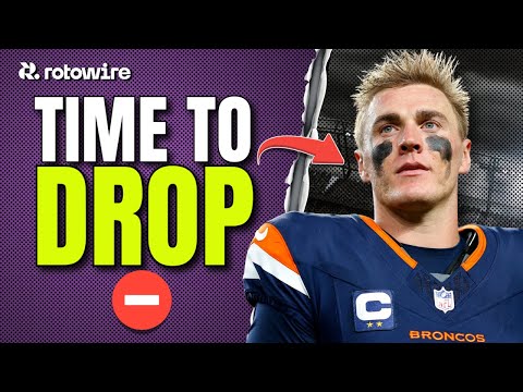 Thumbnail for 6 Players You Must Drop II Week 11 Fantasy Football