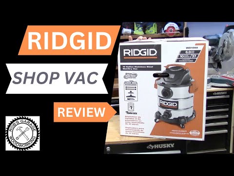 RIDGID 6HP 10Gal Shop Vac Review