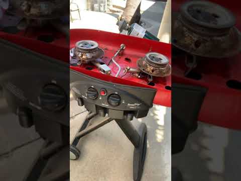 Coleman road trip grill won’t light