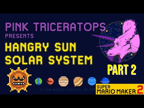 Hangry Sun Solar System #2 [SUPER MARIO MAKER 2]