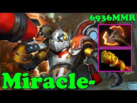 Dota 2   Miracle  6961 MMR Plays Clockwerk vol 1   Ranked Match Gameplay