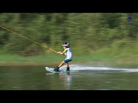 Finale Wakeboard U11 Garçons - Championnats de France FFSNW de Wakeboard Câble 2018