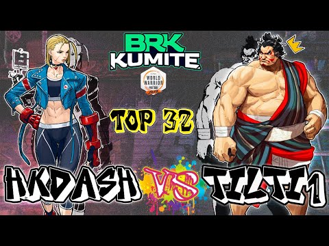 SF6 👊 HKDash (Cammy) vs Tilti1 (E. Honda) 👊 BR Kumite World Warrior #1 - Brasil - Top 32