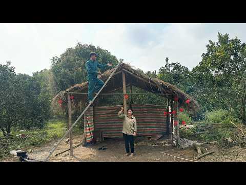 A kind police officer helps a poor girl finish her house to celebrate the traditional New Year.