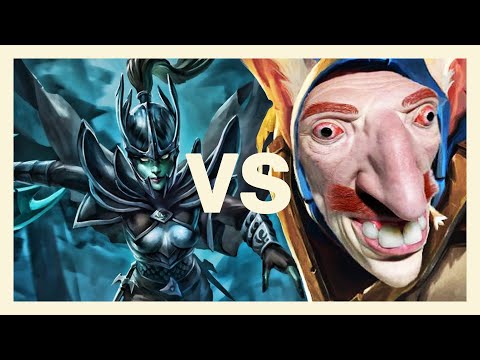 Phantom Assassin VS Meepo MID 21 Kills 2k crit DOTA 2 HIGHLIGHTS