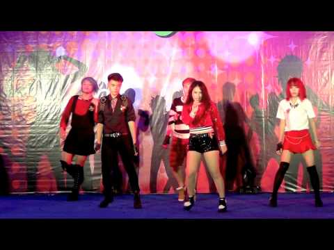 140927 Dif Queen cover f(x) - Chocolate Love + Red Light @The Idol Battle Cover Dance (Stage 3)