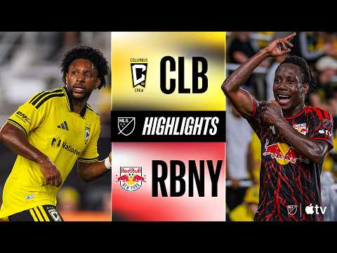Columbus Crew vs. Red Bull New York | Full Match Highlights | LATE DRAMA!