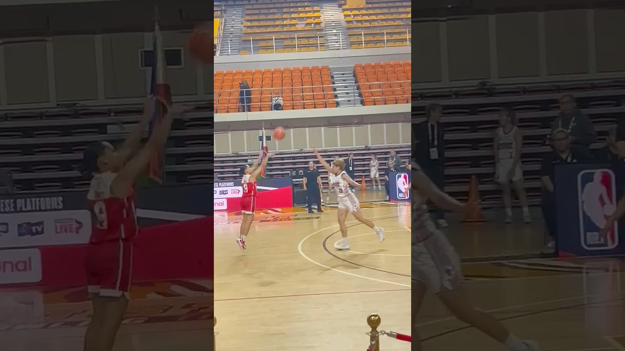 Highlights: UE's Sybil Onate with a 3 from the top of the key