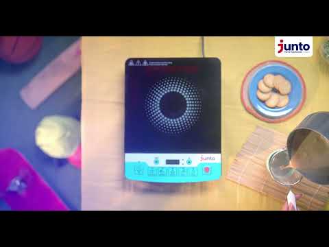 Easy To Use JUNTO Induction Cooktop - Designed For Convenience