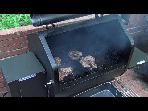Smoked Meat, Steak Filet Mignon Green Mountain Grills Pellet Smoker