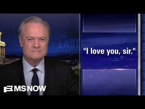 Lawrence: Blanche won the audition for Trump's AG when he publicly told Trump, 'I love you, sir'
