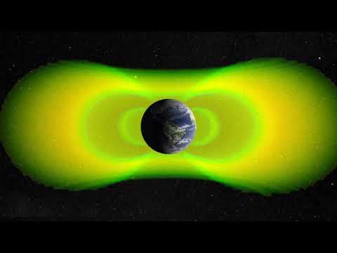 South Atlantic Anomaly in Earth's magnetic field described in detail