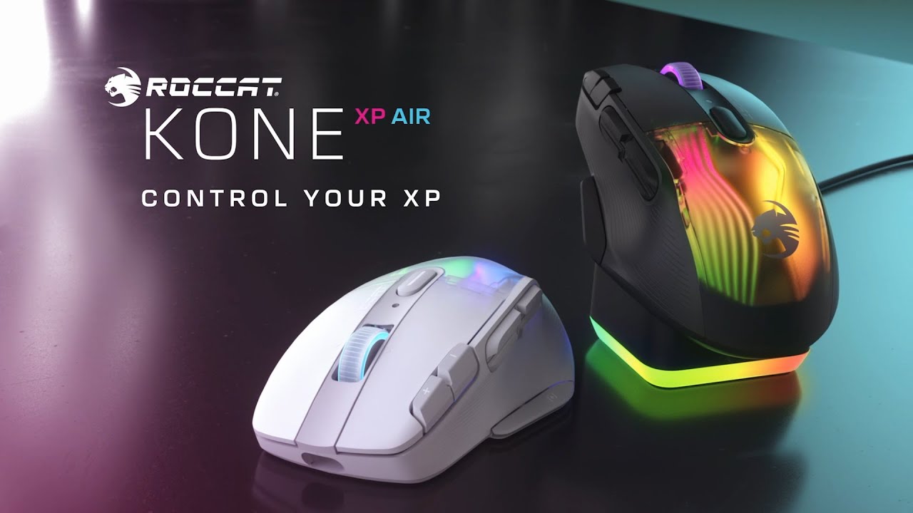 Roccat Gaming-Maus Kone XP Air Weiss