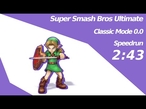 Young Link's Classic Mode in 2:43 (WR) | [0.0] | Super Smash Bros Ultimate