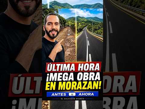 ⏰🇸🇻 ÚLTIMA HORA:🇸🇻 ¡INCREÍBLE! Más de 12 MIL beneficiados con nueva carretera en Morazán 🚧