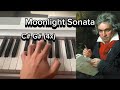 Beethoven Moonlight Sonata 3rd Movement Beginner Piano Tutorial