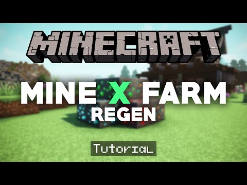 Minecraft Ore Regeneration Plugin (Mine X Farm Regen Tutorial)