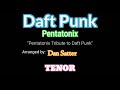 Daft Punk - TENOR (Pentatonix)