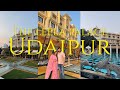 The Leela Palace Udaipur Hotel Tour Luxury Suite Room Spa Dining Sunset Evening Activities