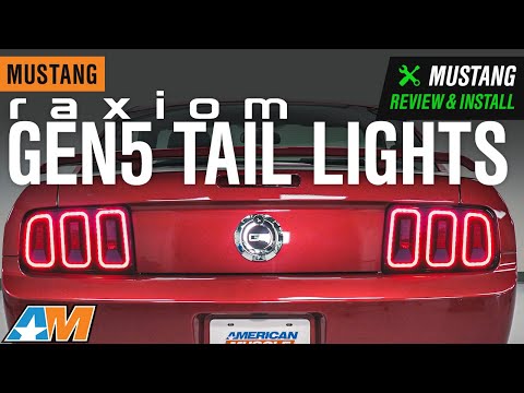 2005-2009 Mustang Raxiom Gen5 Tail Lights Review & Install