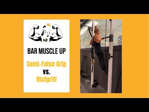 HOW TO: Bar Muscle Up - Semi-False Grip🧠💡