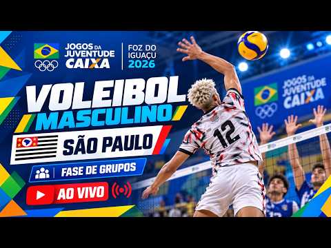 São Paulo x Rio de Janeiro - Jogos da Juventude CAIXA 2026 | Foz do Iguaçu - Paraná.