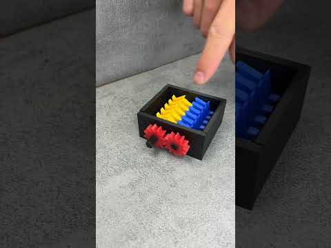 3D-printed shredder Test🤩#layerworks #shredder #testing #paper #aluminum #mechanic #3dprinted