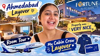 14 Hours in Ahmedabad ✈️ | Cabin Crew Layover + Fortune by ITC Room Tour #vlog #