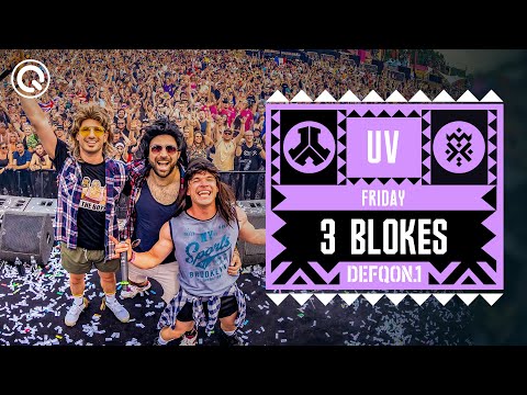 3 Blokes I Defqon.1 Weekend Festival 2023 I Friday I UV
