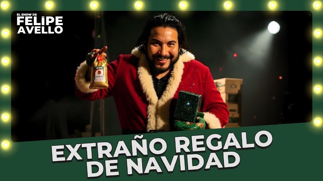 ''EXTRAÑO REGALO DE NAVIDAD'' - Felipe Avello en vivo desde
