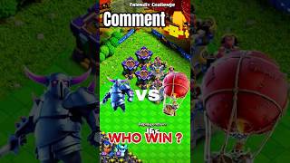 P.E.K.K.A vs BALLOON: Ground Power vs Air Attack!