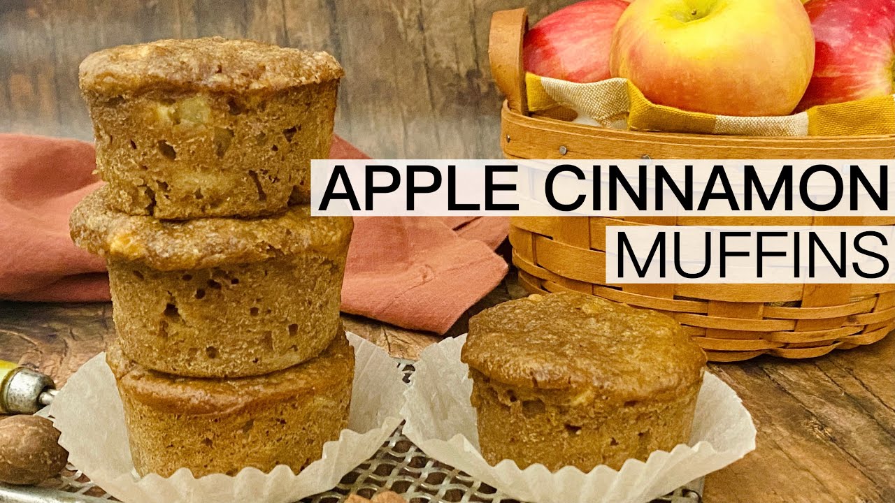 EASY APPLE CINNAMON MUFFINS RECIPE