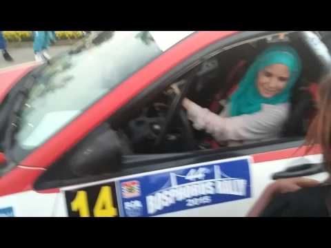 Burcu Çetinkaya ve  Mitsubishi Lancer Evo 9