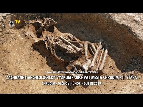 Obchvat města Chrudim - 2. etapa - záchranný archeologicky výzkum - únor - duben 2019