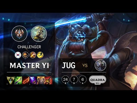 Master Yi Jungle vs Diana - KR Challenger Patch 10.4
