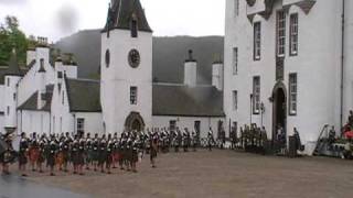 preview picture of video 'Atholl Parade (Part 2) - The Officers Get on Parade'