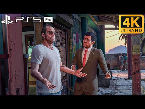 GTA 5 Gameplay Walkthrough Part 14 | PS5 PRO | 4K60 ULTRA HD | HDR