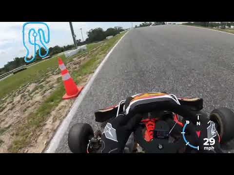 Bushnell Motor Sports Park (BMP) First Drive with New Vortex ROK GP Engine Kart