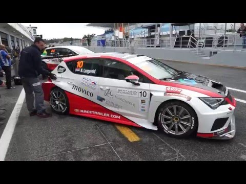 Niels Langeveld - SEAT Leon Eurocup 2016 - Qualification & Race 1 Estoril