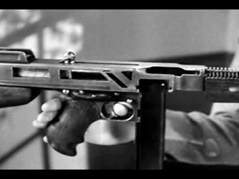 Thompson Submachine Gun: Principles of Operation 1943 Restored