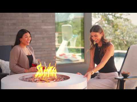Ledge Lounger Halo Fire Pit | Product Feature Video