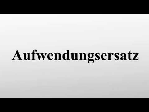 Aufwendungsersatz