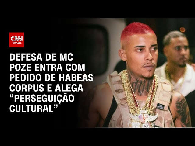 Justiça recebe pedido de Habeas Corpus de MC Poze do Rodo | AGORA CNN